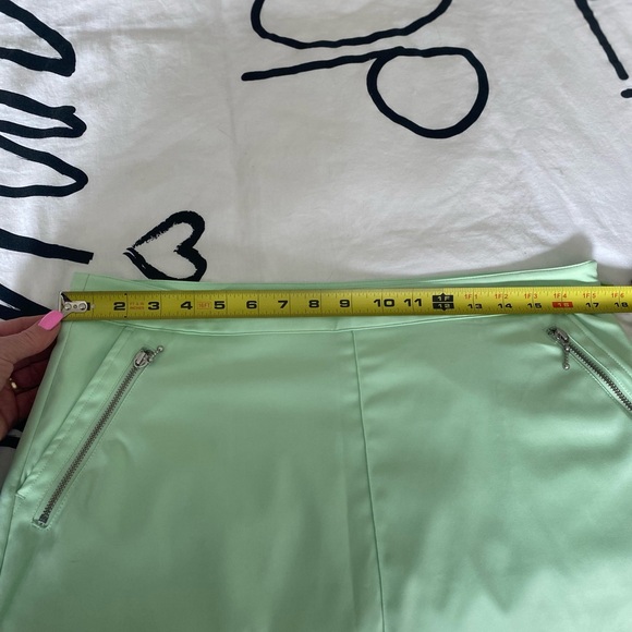 Workout Skirt Celery Green size 10 - Picture 4 of 9